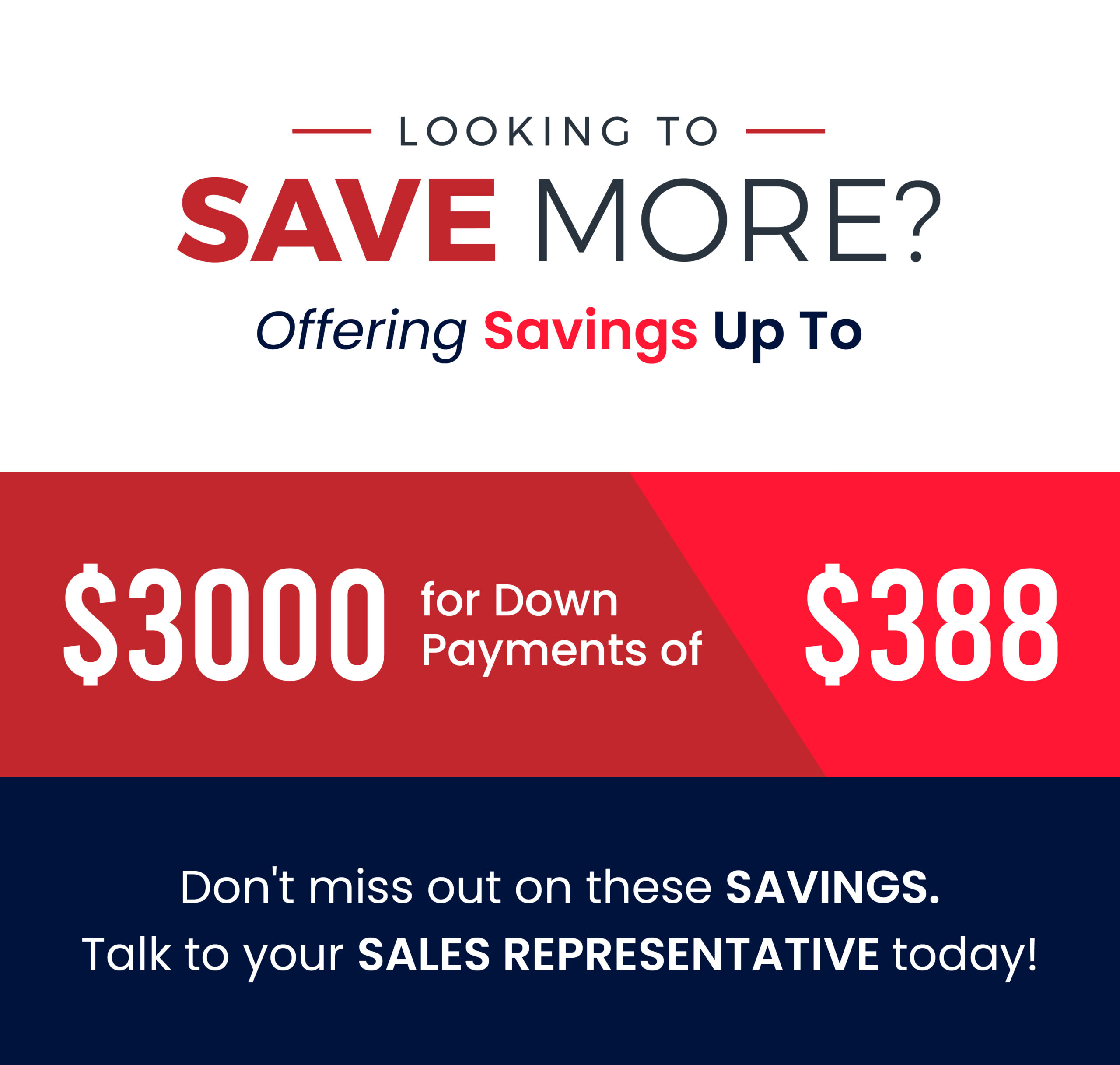 Save More Graphic
